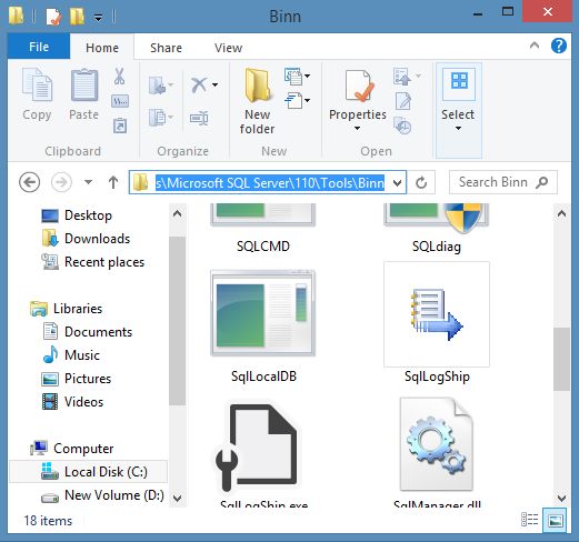 LocaDb File Location